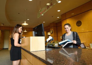 Service desk at MSEL