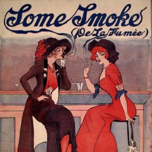 Cover of sheet music titled Some Smoke