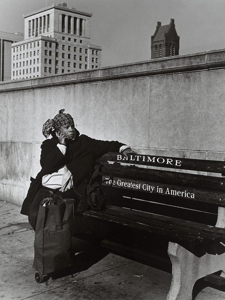 While Waiting; East Fayette Street, 2008