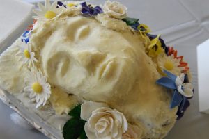 edible book cake