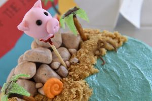 edible book cake