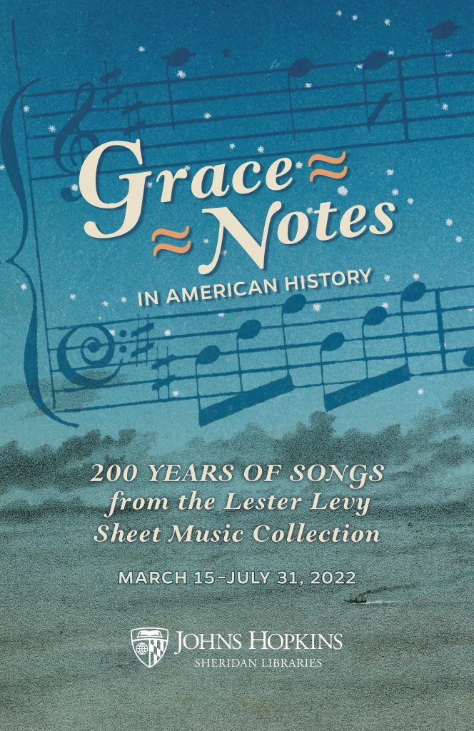 exhibition poster for grace notes in American history