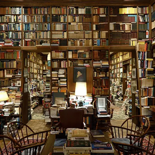 professor richard macksey's former library in baltimore