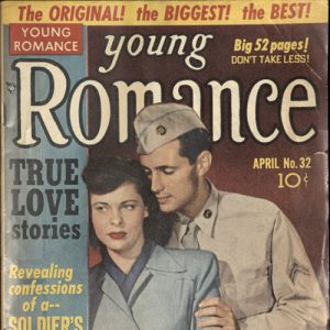 Young Romance comic book cover