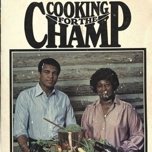Book cover detail of Cooking with the Champ