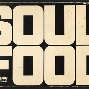 Detail of book cover for Soul Food 1969