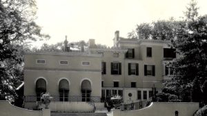 history photo of evergreen house