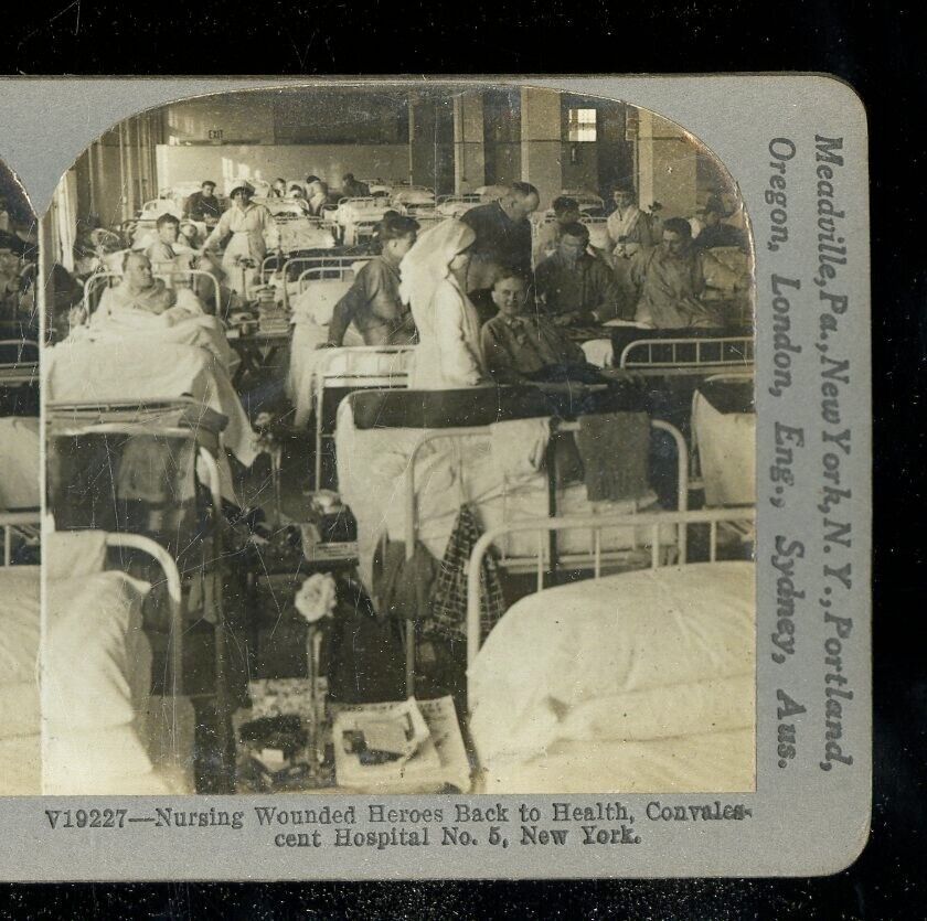 old photograph of nurses