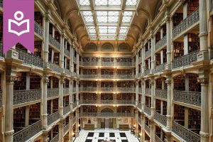 Peabody Library has study space