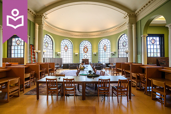 Hutzler Reading Room is a study space