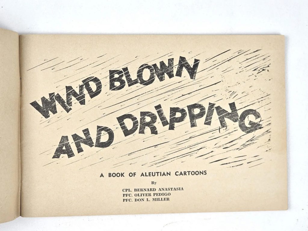 A page from a book of cartoons