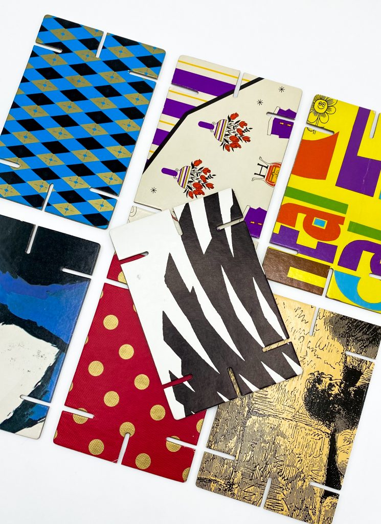 Colorful board game.
