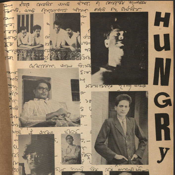 photos and handwritten text on a page